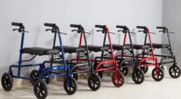 top heavy duty rollator walkers