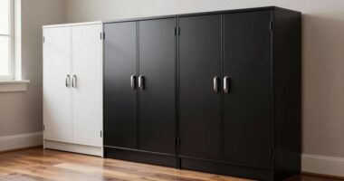 top lockable storage cabinets
