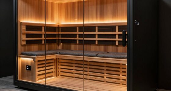 top low emf infrared saunas