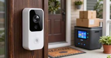 top package detecting doorbell cameras