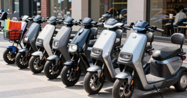 top scooters with lights