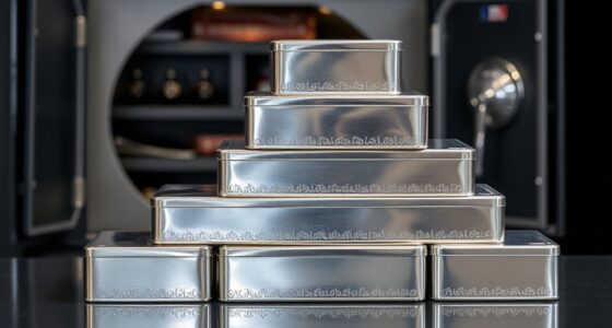 top silver bar storage options