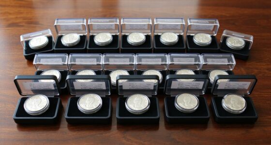 top silver coin tube cases