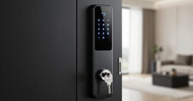 top smart lock key backup