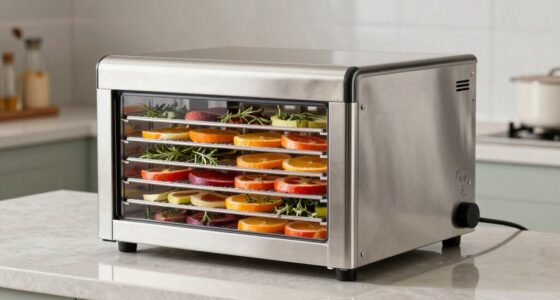 top stainless steel food dehydrators