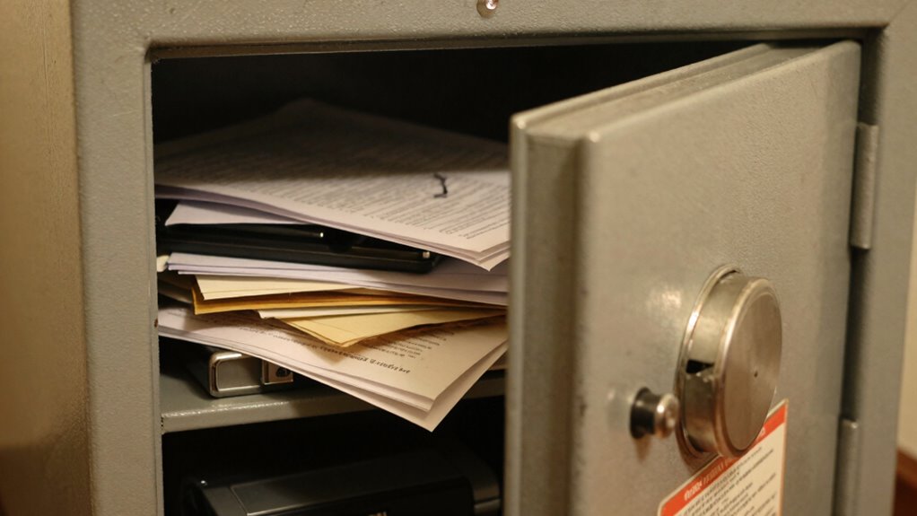 common fireproof storage errors