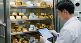 ensuring accurate precious metal storage