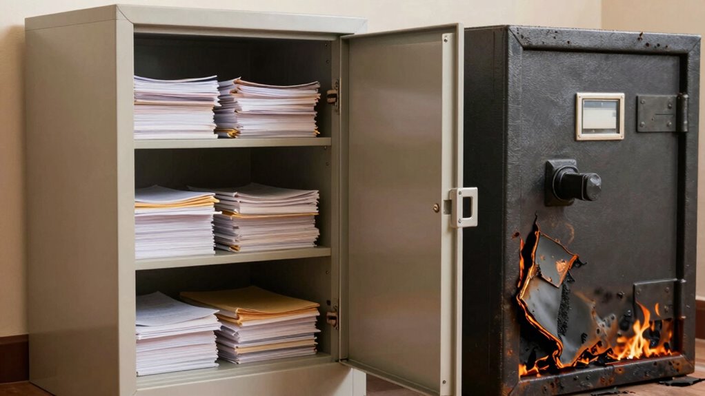 fireproof document protection standards