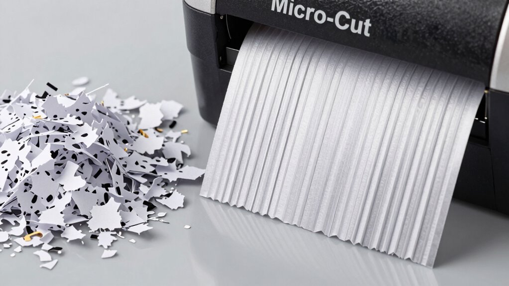micro cut vs cross cut security