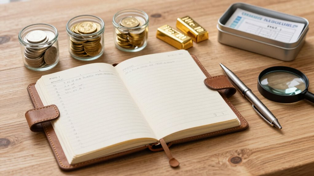 organized precious metals documentation