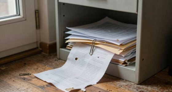 poor storage destroys documents