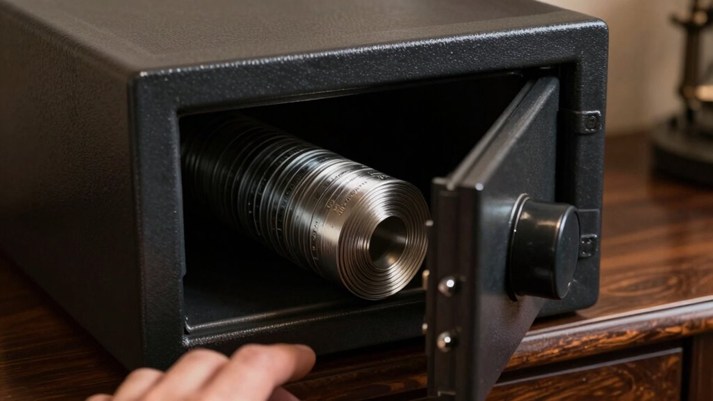 secure storage and physical protection