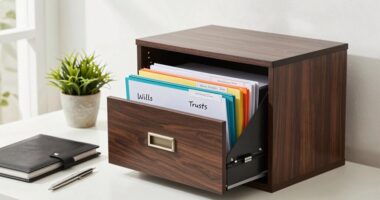 securely organize estate documents