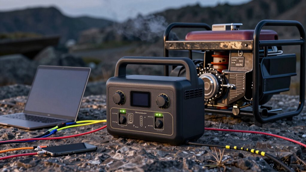 Portable Power Station vs Generator: Which One Covers the Essentials? 3 silent sustainable power options