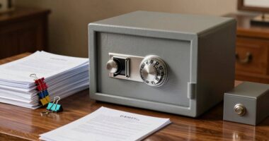 simple estate document security