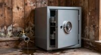 storing valuables near water