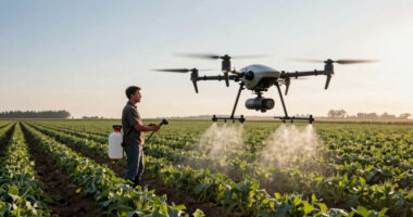 DJI Agriculture Launches Global Spraying Systems For Precision Farming