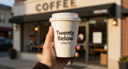 Twenty Below Coffee Co. announces it is closing