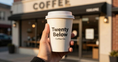Twenty Below Coffee Co. announces it is closing
